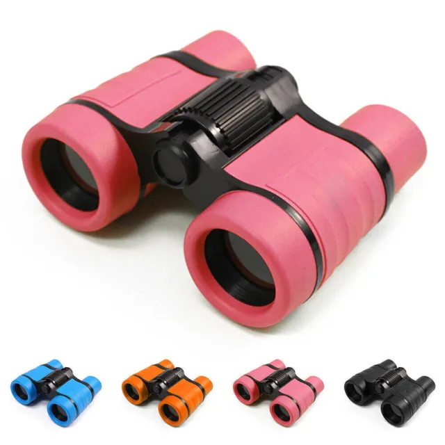 Kids Binoculars 4x30 Adjustable Lightweight Toy for Bird Watching Birthday Gift