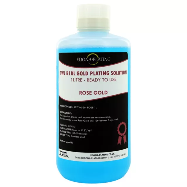 2 Oz Liquid - 24K Gold Plating Solution Brush Gold the Fastest, Most  Durable, Be