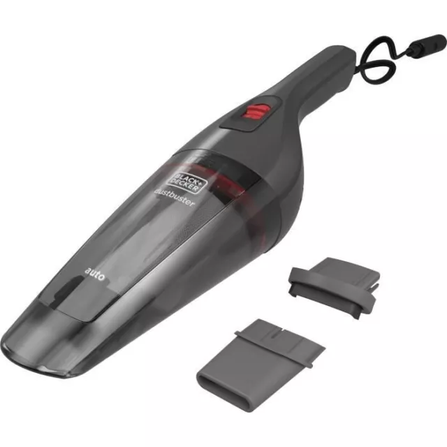 BLACK+DECKER NVB12AV-XJ Gris Aspirateur a main filaire Dustbuster Auto 12V - Spé