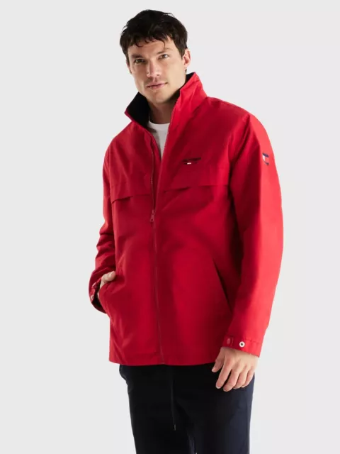 Hilfiger on sale jacket red