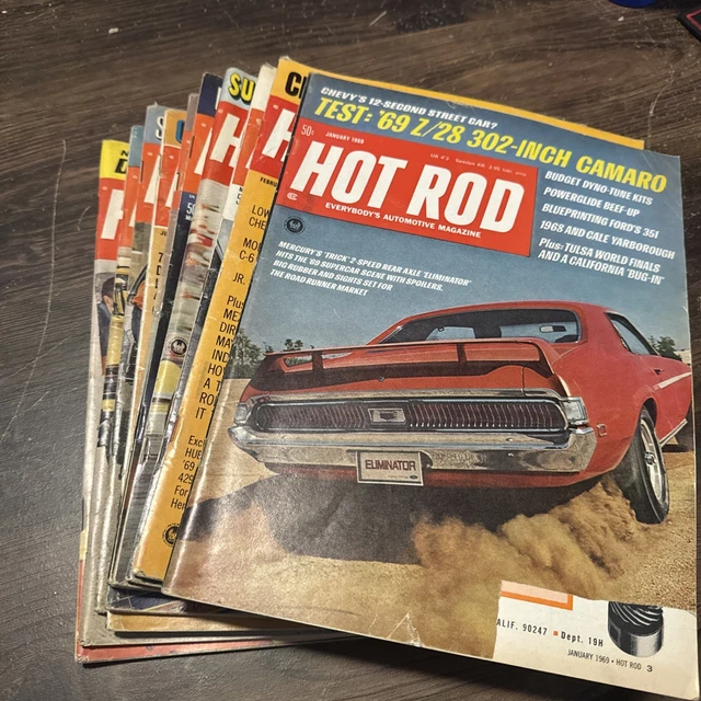 HOT ROD MAGAZINE vintage 1970 s lot 6 $28.14 - PicClick CA