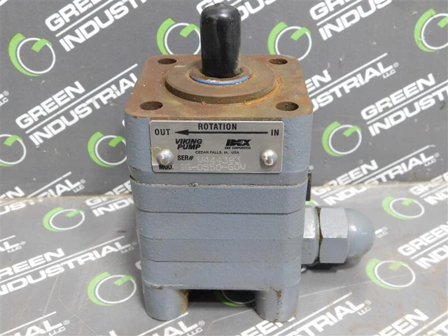 USED IDEX Corp. Viking Pump SG-0550-GOV External Gear Pump 05 Frame 50 Pump Size