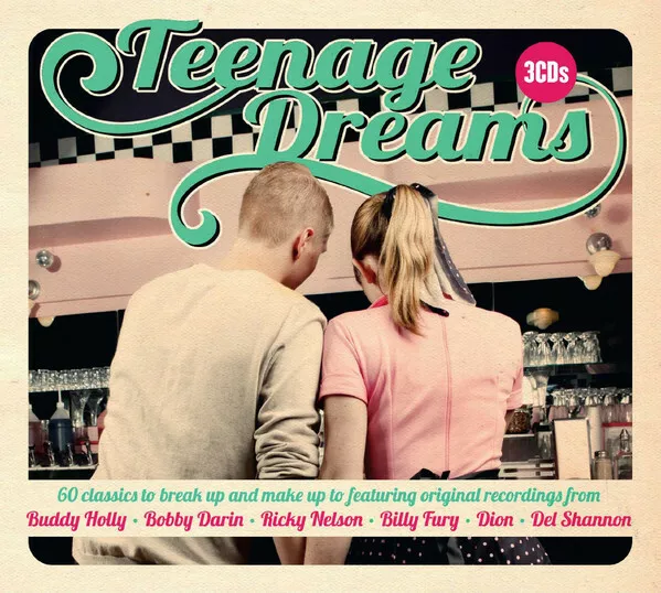 Various ‎– Teenage Dreams 3xCD 2015 Guy Mitchell The Shadows