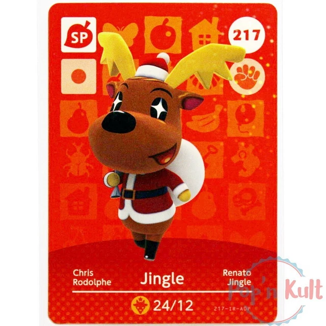 Carte Amiibo Animal Crossing 262 Sophie/Blanche - Série 3 - Near Mint EUR