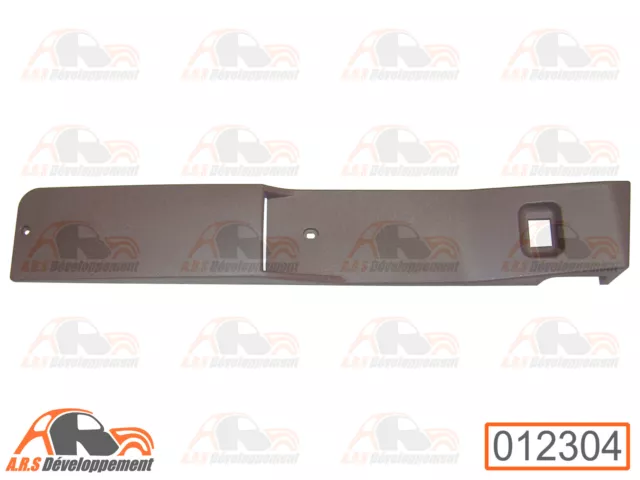 BANDEAU marron NEUF (DOOR PANEL) pour porte ARRIERE DROITE de Citroen 2CV  12304