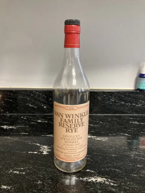Pappy Van Winkle Family Reserve 13 Yr 2016!Empty Bottle. Very Rare!