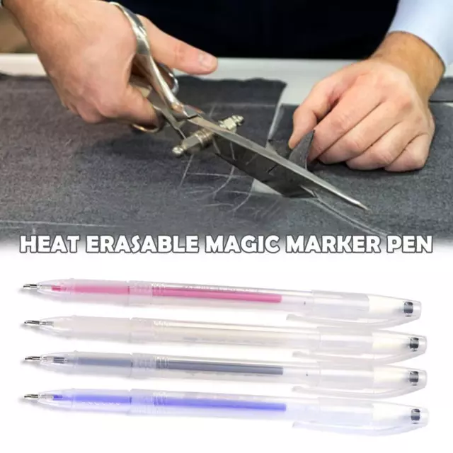 Heat Erasable Pen Fabric Pencil Temperature Disappearing Marke U3Z3