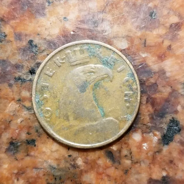 1928 Austria 1 Groschen Coin - #B2657