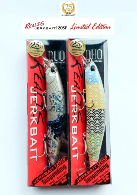 DUO REALIS JERKBAIT 120SP ANNIVERSARY 25 Collectibles Lure,Hard Bait £15.90  - PicClick UK