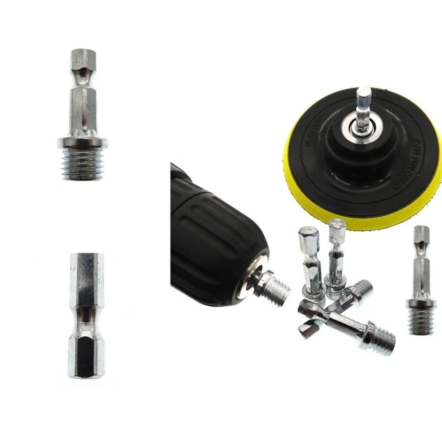 Electric Drill Connecting Rod Standard Interface Renovation Spiral M10 Drill