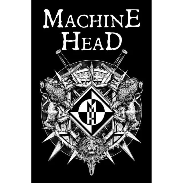 MACHINE HEAD  premium textile poster / flag