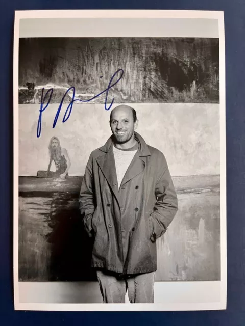 Peter Doig 13x18 cm Signiertes Foto. Autogramm / Autograph