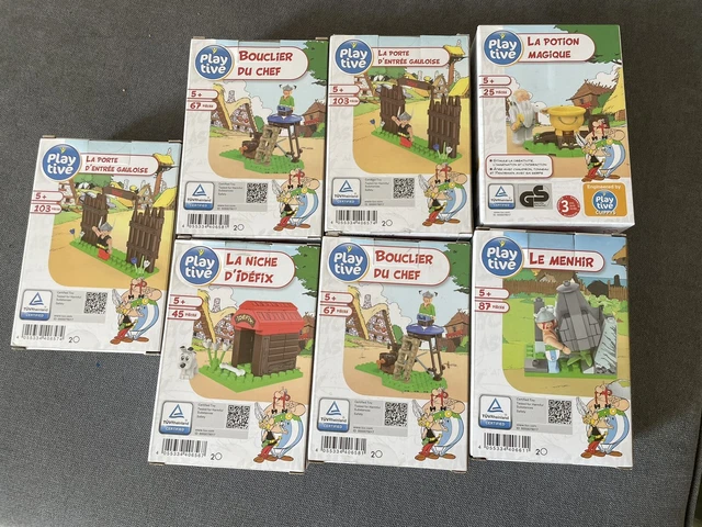 Figurines - Lot 13 figurines - Astérix et Obélix - McDonald's - 6 à 11 cm. - Label Emmaüs