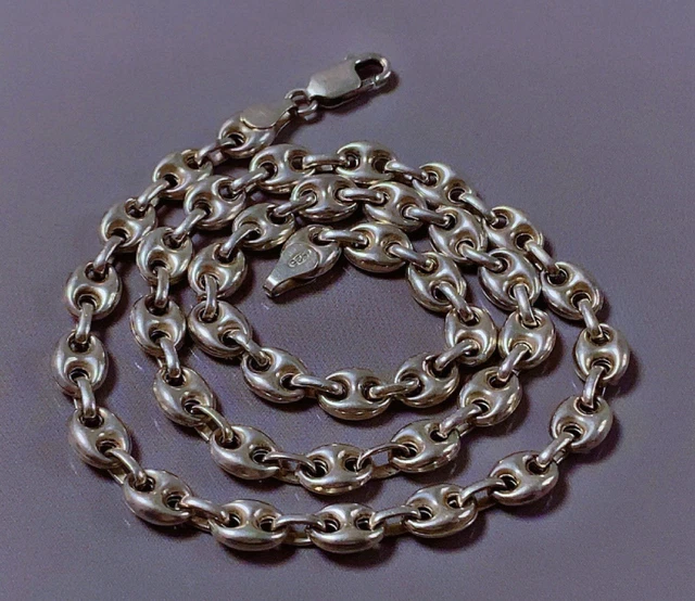 Superbe collier vintage en argent et jaspe rouge / oeil de tigre - Idées cadeaux (10331126
