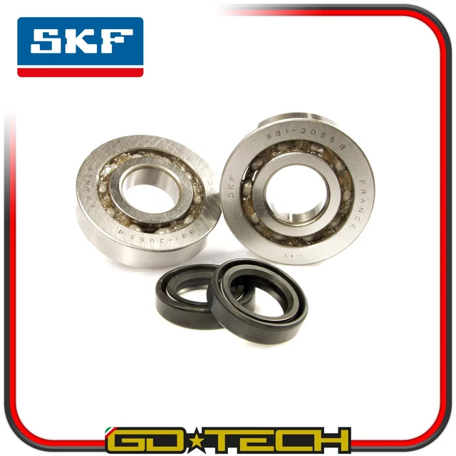 Cuscinetti Paraoli Albero Motore SKF Gilera Typhoon 50 2T 1994 / 1997 - Foto 4