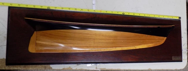 Half-Hull Hull Half America 1851 Wooden model nautical maritime collectible