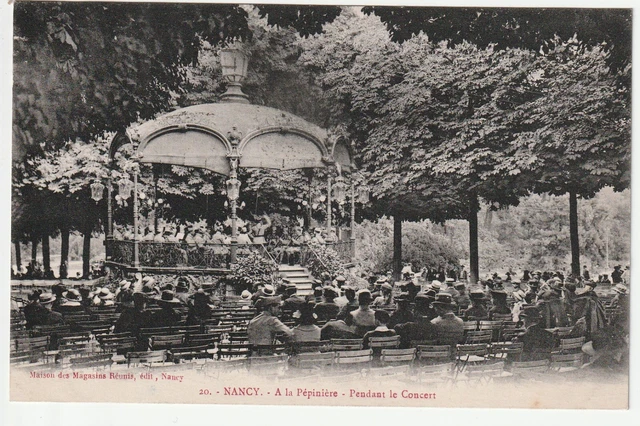 NANCY - CPA 54 - LA PEPINIERE - le Kiosque de la musique - concert