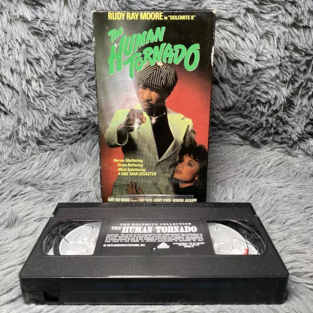 The Human Tornado VHS EP 1976 Xenon Entertainment Rudy Ray Moore Blaxploitation