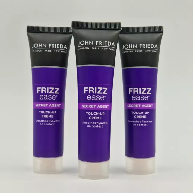 3 x 30 ml (90 ml) John Frieda Frizz Ease Secret Agent Touch Up Creme