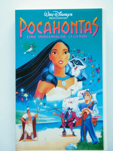 Walt Disneys Meisterwerk Pocahontas - VHS mit Hologramm