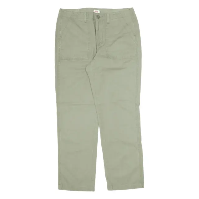 LEVI'S Pantaloni Verde Regolare Conico W31 L28