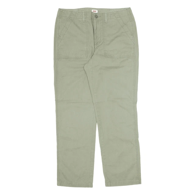 LEVI'S Pantaloni Verde Regolare Conico W31 L28