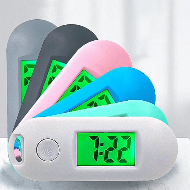 Minuterie Digitale Portative Sur Porte-clés - Compte à Rebours LCD Pour Sport, Cuisine, études (6.4 Cm)