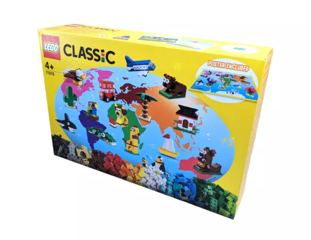 LEGO Classic 11015 - Einmal um die Welt Bausteine Box ✔ NEU & OVP⚡️BLITZVERSAND