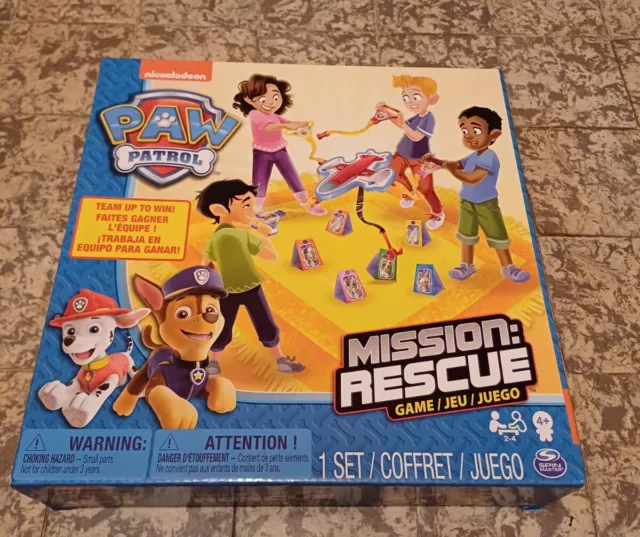 Paw Patrol Mission Rescue Gesellschaftspiel