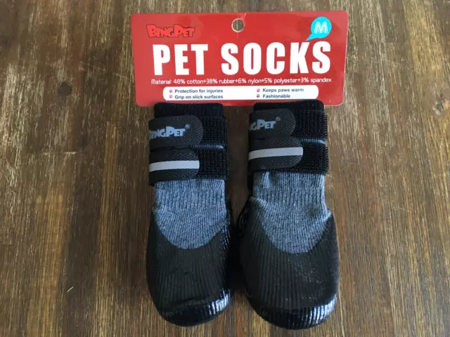 Bingpet Hundesocken Hundeschuhe Pet Socks in Gr. M *neu OVP