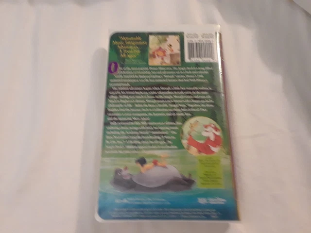 VHS Walt Disney's Masterpiece The Jungle Book 30th Anniversary Limited Edition