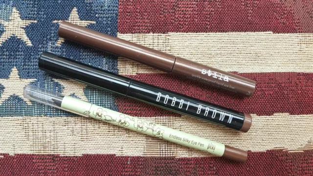 Penne ombretto: Bobbi marrone bronzo dorato, Stila Rock Candy & Pixi Cafe oro