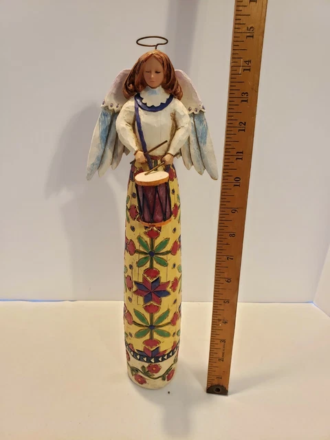 Jim Shore Music Warms the Heart Angel Figurine - 2004