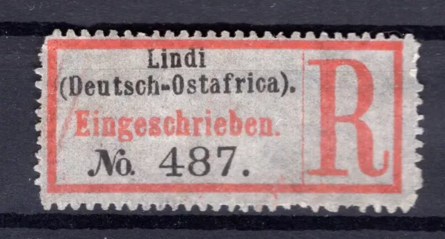 Doa Einschreibe-Zettel Lindi (AA2877