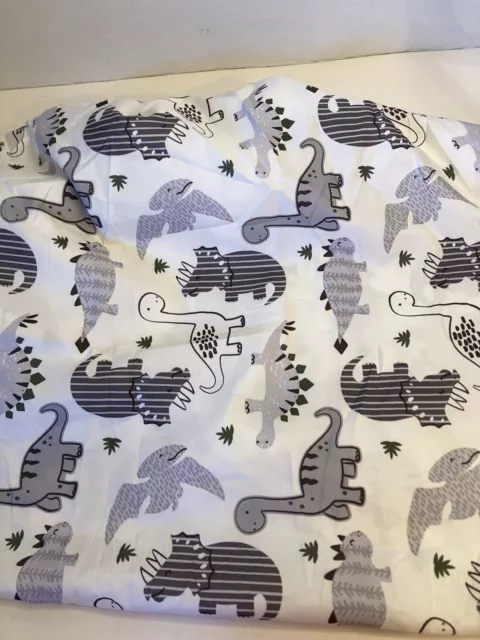 The Peanutshell Dinosaur Fitted Crib Sheet Set for Baby Boys or Girls