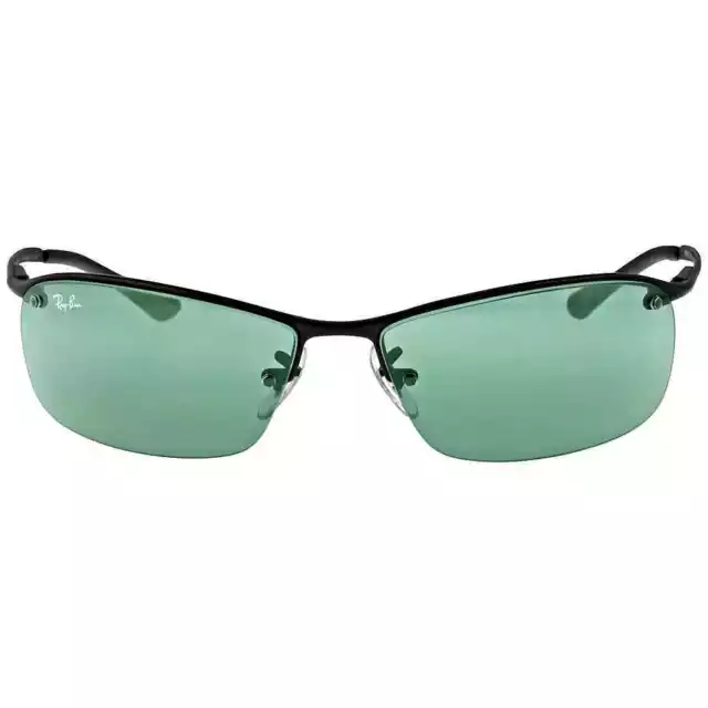 Ray Ban Green Rectangular Men's Sunglasses RB3183 006/71 63 RB3183 006/71 63