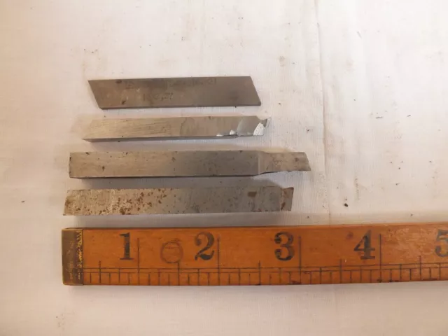 Engineers Lathe Tool Steel - Four Pieces - Myford Lathe