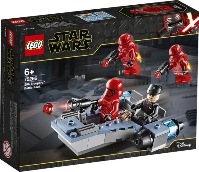 LEGO 75266 Star Wars Sith Troopers Battle Pack - Brand New, Factory Sealed