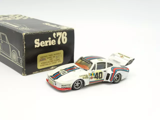 Grand Prix Models Kit Monté 1/43 - Porsche 935 Turbo Martini Le Mans 1976