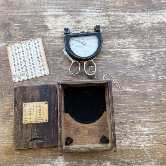 CABLE TENSIOMETER AC Type C-5 1940’s