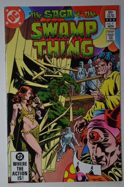 The Saga of the Swamp Thing Vol.1 # 7 November 1982 VF/NM DC Comics