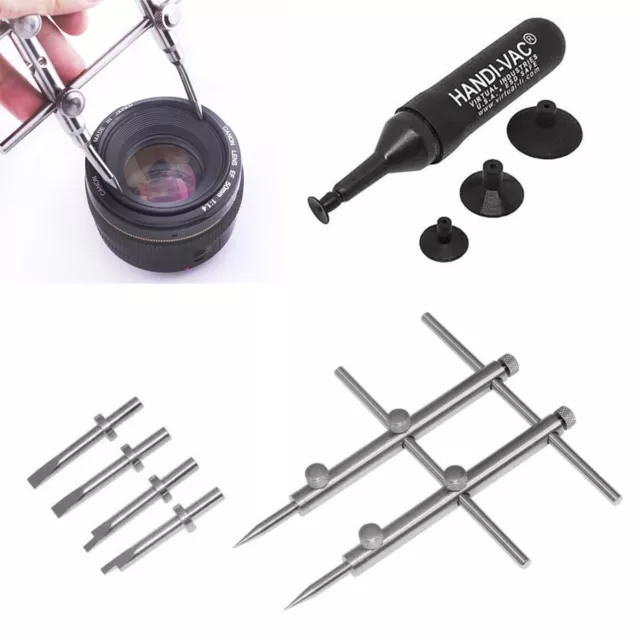 New Camera Lens Openning Repairing Tool Kit Lens Repair Set Spanner Lens Threads