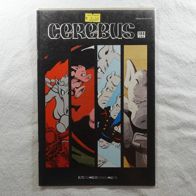 Cerebus Issue 100 Aardvark-Vanaheim Comic Book BAGGED AND BOARDED