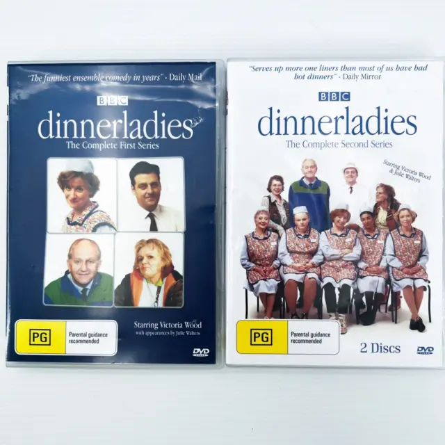 BBC Dinnerladies Season 1 & 2 DVD Region 0 Rare TV Series Complete Collection