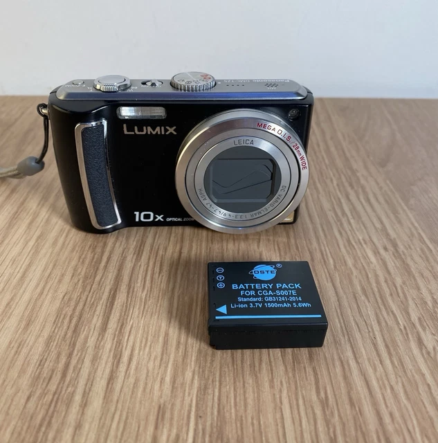 Panasonic Lumix DMC-TZ5 9 Mpx – Appareil Photo Compact Fonctionnel (sans Chargeur)