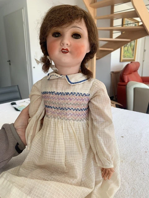 Ancienne poupée UNIS France 301 Tête Porcelaine Jumeau ? réf 71 .149 h Ancienne poupée UNIS France 301 Tête Porcelaine Jumeau ? réf 71 .149 h