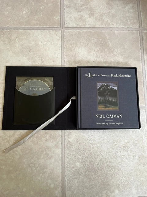 The Truth Is a Cave in the Black Mountains Limited Edition Signed Neil Gaiman