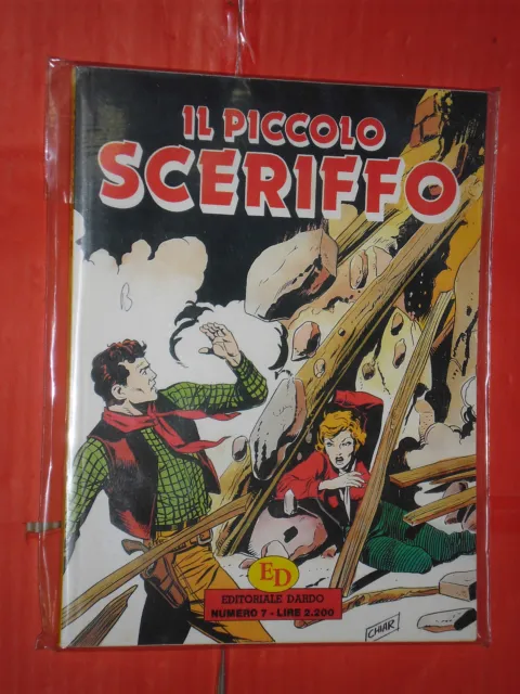 Piccolo Sceriffo Formato Bonelli -N° 7 -B -Editoriale Dardo Fumetti 1990-Gialli