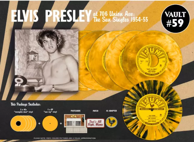 Elvis Presley 'The Sun Singles 1954-55' Third Man Records Vault #59 Box Set NEU