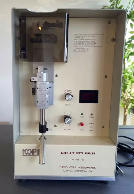 David Kopf Dki 720 720C Lab Single Stage Vertical Needle Pipette Puller